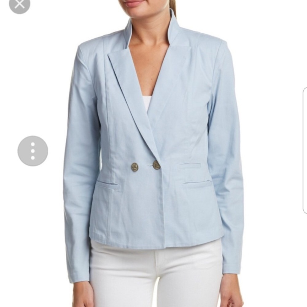 CAbi “wedge wood” blue blazer